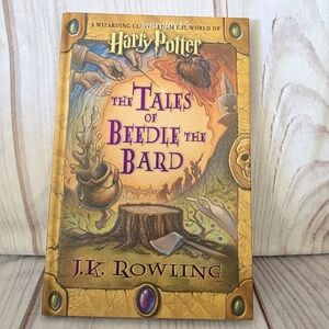 Harry Potter The Tales of Beedle The Bard JK Rowling 1st Edition Hard Cover 2008